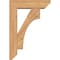 Ekena Millwork Westlake Slat Smooth Bracket w/ Offset Brace, Western Red Cedar, 5 1/2"W x 18"D x 26"H BKT0604X18X26WTL06SWR - alternate 4